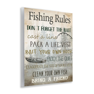 «Pêche Rules List» par Kim Allen