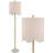 Joel 63.5" Coastal Bohemian Scallop Shade Rattan/Metal LED Floor Lamp with Pull Chain-564814308