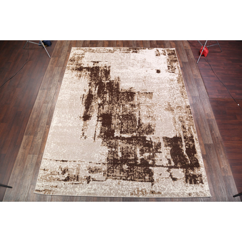 Tapis ivoire Daan, Rectangle 3 pi x 5 pi