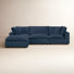 Ellaria 4 - Piece Modular Upholstered Reversible Chaise Sectional