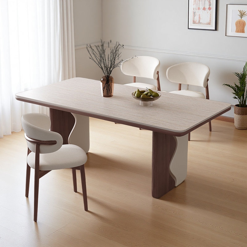 French Cream-style Rectangular Dining Table