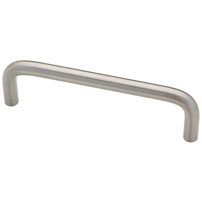 Poignée barre 3 1/2 po Builders Programme, Nickel satiné, 3.5"