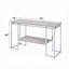 Console de salle à manger en chêne naturel moderne 1 pièce