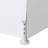 vidaXL Party Tent White Polyethylene, Steel Medium-20795911