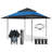 Pop Up Canopies 13 Ft. W x 13 Ft. D Steel Outdoor Straight Leg Canopy-125965872