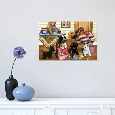 " Quilting Pups " by Giordano Studios