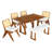 6 - Piece Extendable Dining Set-1806763459