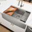 Verona Workstation Farmhouse Kitchen Sink