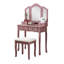 Ensemble coiffeuse et tabouret en bois Sanlo-1367247687