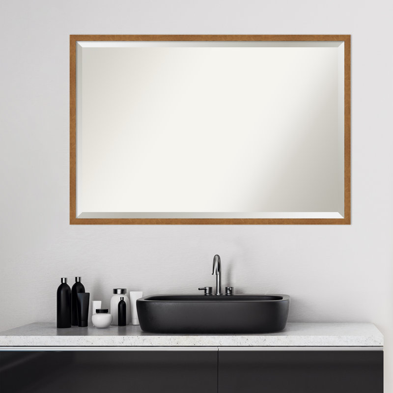 Miroir de salle de bain Speights, Naturel, 25 po x 37 po