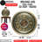THE GEARS CLOCK Wall Clock with Real Moving Gears IR-LI_ 32 in Round BRASS-ANTIQUE
