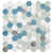 Argent / bleu est en rupture de stock