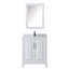 Ensemble de meuble-lavabo simple 30 po avec miroir Daria-97877013-97877011
