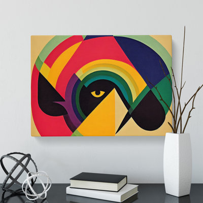 Striking Modern Abstract Art - Wrapped Canvas