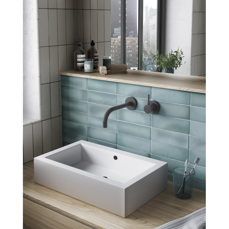Carreau de céramique Subway Tile 3 po x 8 po, Turquoise