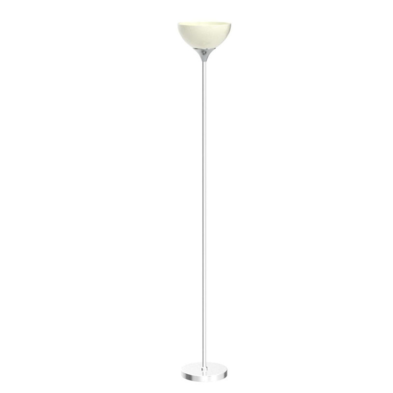 70" Floor Lamp with Remote Control, Nickel