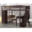 Lit mezzanine simple Putman avec bureau intégré-1646022470