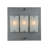 Metro Fusion Flush Mounted Sconce