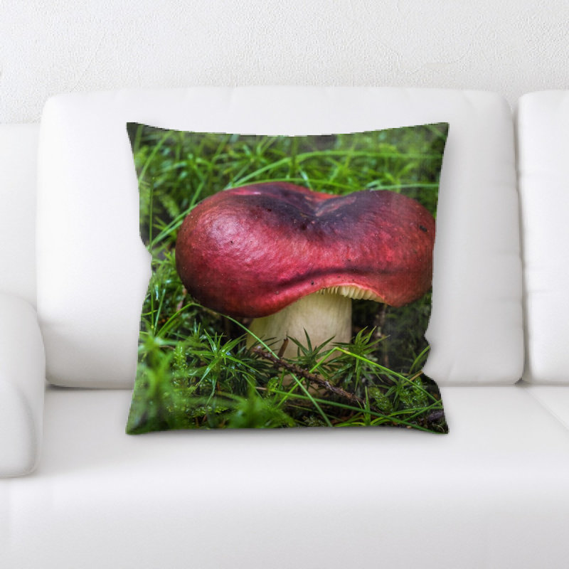 Coussin champignon champignon