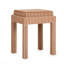 Tabouret de designer en coton et terre cuite Kora-965303209