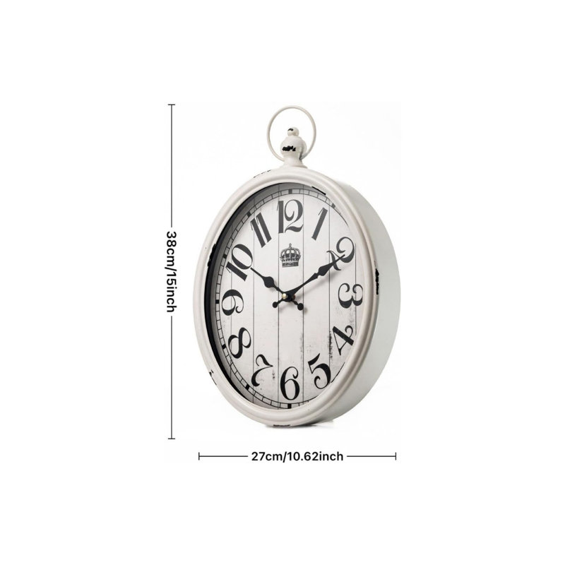 Horloge murale 16 po