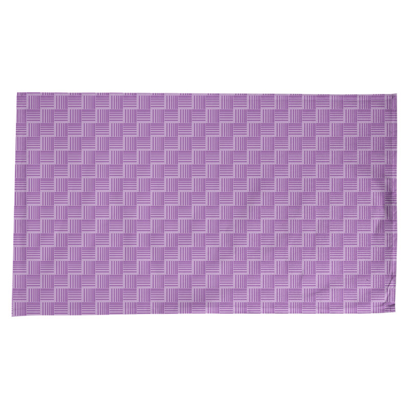Rayures nattes classiques Nappe, Violet