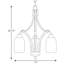 Lustre classique/traditionnel ombré 3 lumières Charleston-21228408
