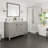 Eviva London 48"W X 18"D Double Sink Bathroom Vanity With White Carrara Quartz Countertop And Undermount Porcelain Sinks-105920594