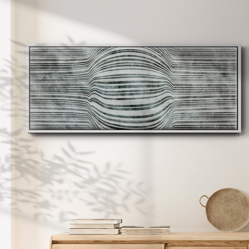 Forme voluptueuse - Framed Canvas, 24" H x 60" W