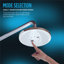 G Series 2.5 GPM Square Single Rain Shower Head with Comfort Wave Technology