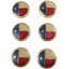 Faux bouton de porte simple Jyllian