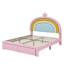 Lit plateforme en velours Aristeu-662336603