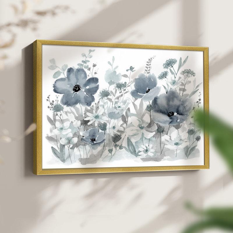 Bleu nature - impression encadrée - réaménageable