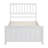 Wood Platform Bed Twin Size Platform Bed, White-2028119243