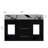 Kaelis 29.9" Modern Floating Vanity With Sintered Stone Top And Ceramic Sink-124006369-124006371