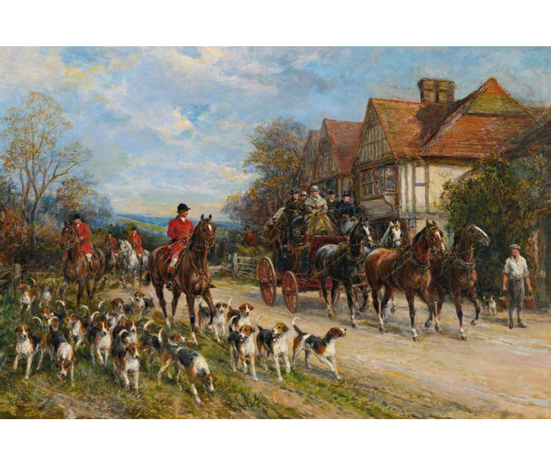 "Installation" par Heywood Hardy - Art sur toile tendue avec châssis, H 40 po x l 28 po