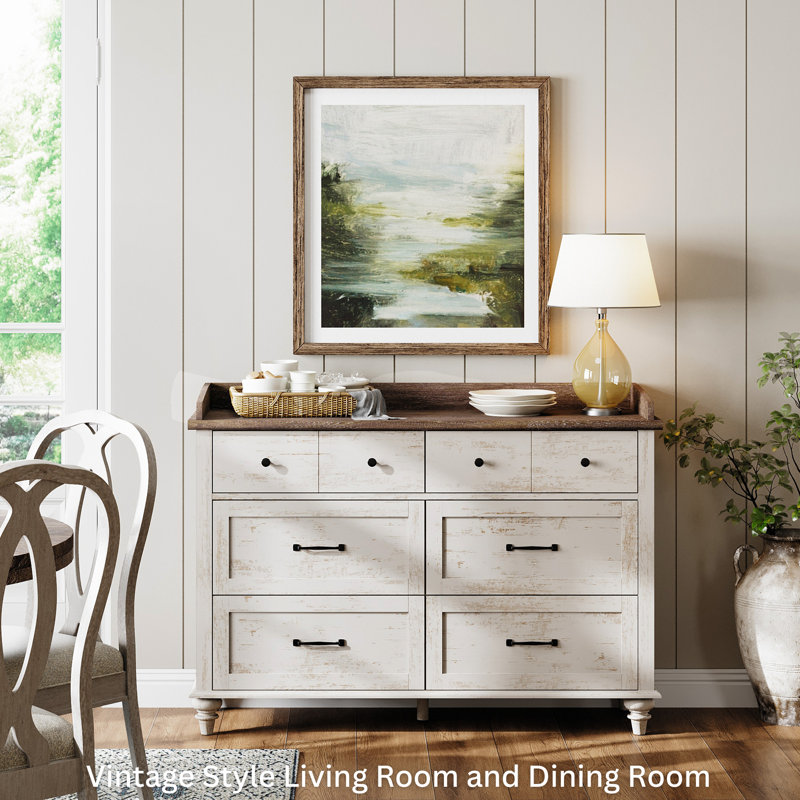 Commode double 12 tiroirs Allyssa (ensemble de 2)