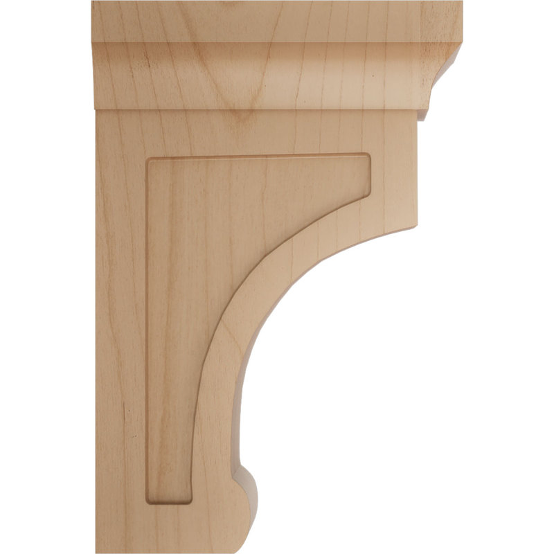 Support en bois Gomez, Aulne, H 6 po x l 2,5 po x P 4 po