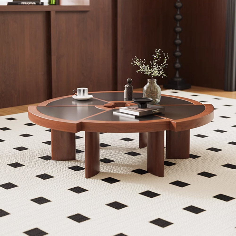 Orxva Galaxy Creative design sense solid wood coffee table | Wayfair, image size:1000x1000