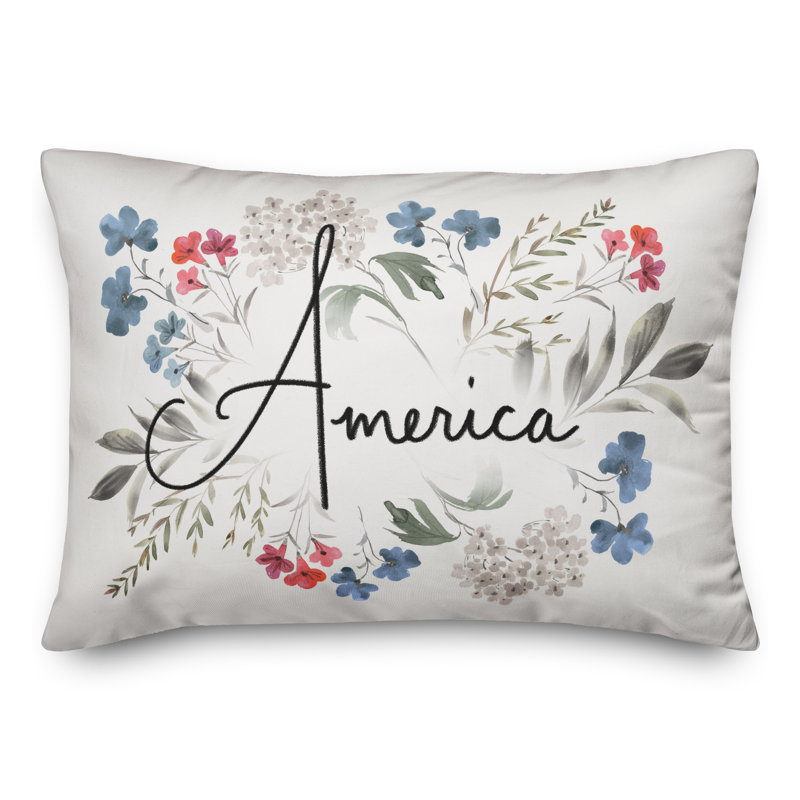  Polyester/Polyester Blend Lumbar Rectangular Indoor Pillow Cover & Insert, 14" x 20"