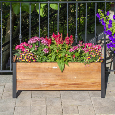 Wood Raised Garden Bed