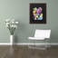 «Whippet», impression sur toile encadrée-19554404-19554406-55434678