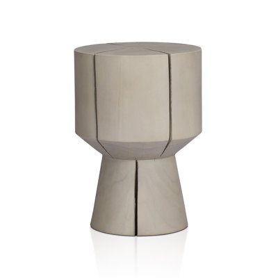 Jovie Outdoor Round Teak Side Table