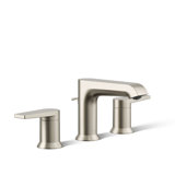 Kohler Hint Widespread Bathroom Faucet with Pop-Up Drain Assembly, 3 Hole 2-Handle Bathroom Sink Faucet, 1.2 gpm