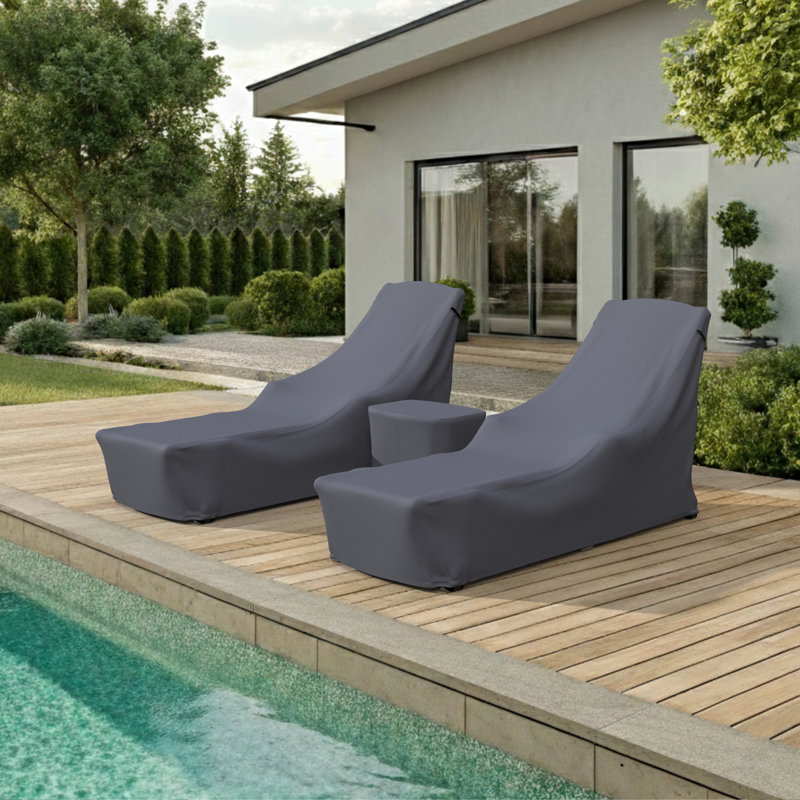 Couvertures de patio d'extérieur 3 pièces Nautical