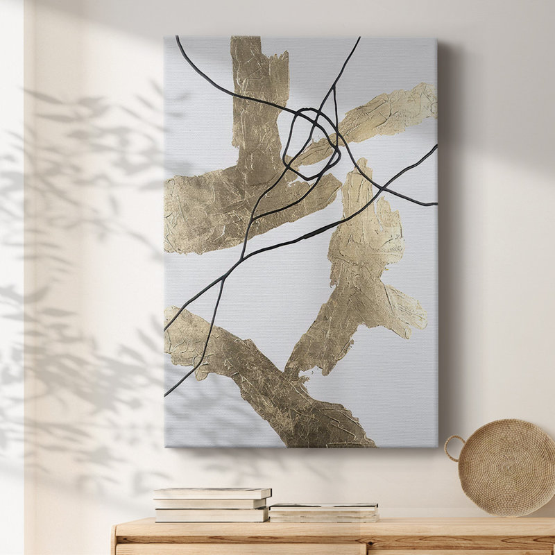 Veine dorée I sur toile
