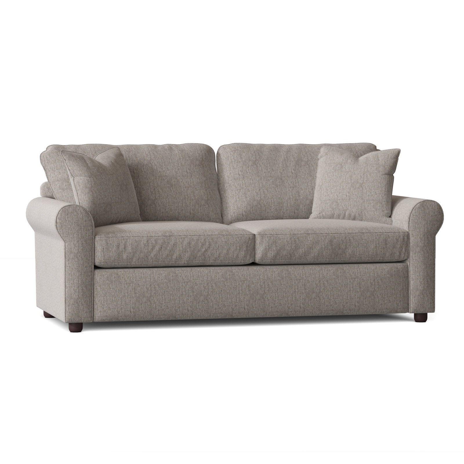Warrington 82'' Upholstered Sofa, Drusky Twig Sustain® Basketweave
