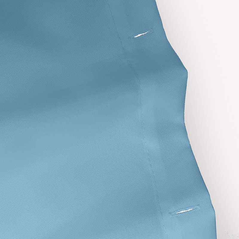 Rideau de douche simple Mablethorpe, Bleu