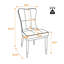 Chaise parsons rembourrée en velours Guitierrez-269339183
