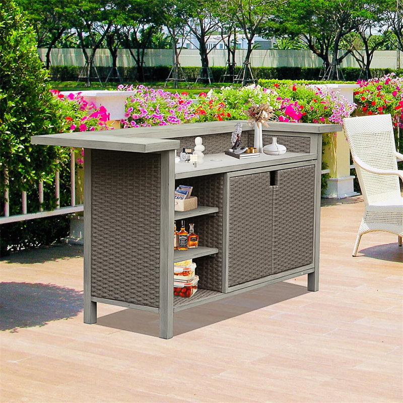Patio Bar Table